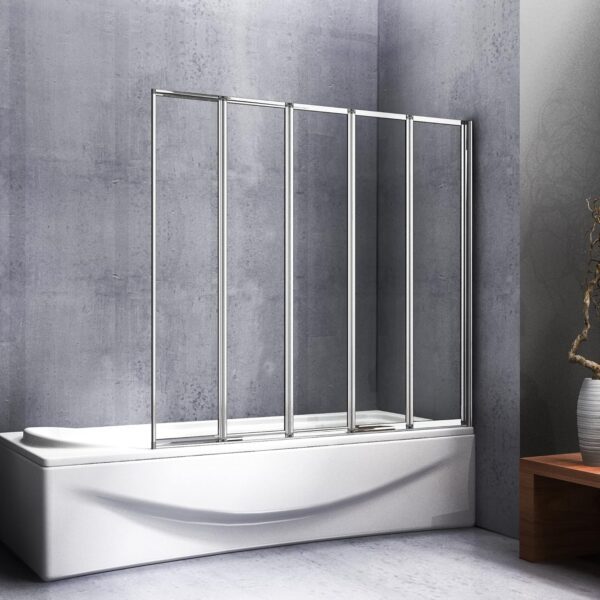 Avis AICA Paroi de Douche 120x140cm - Baignoire Pivotante 180°